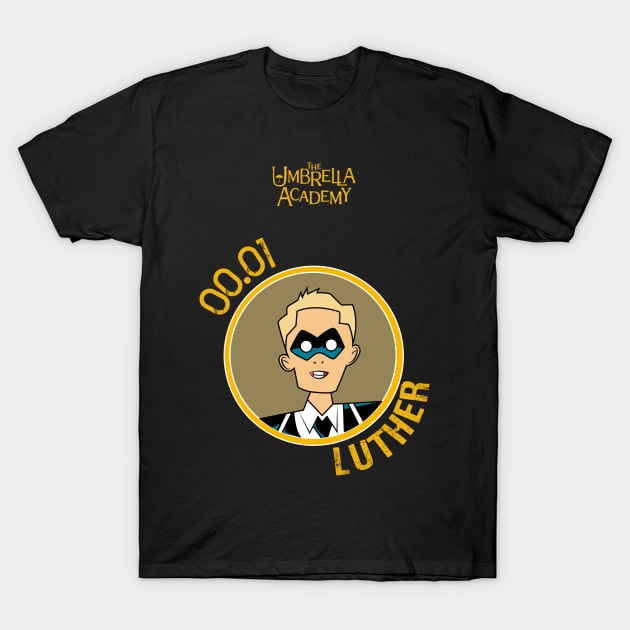 UMBRELLA ACADEMY: LUTHER ¨SPACEBOY¨ CARTOON T-Shirt by FunGangStore